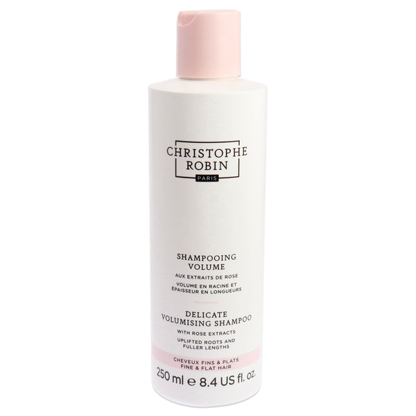 Christophe Robin Delicate Volumizing Shampoo with Rose Extracts by Christophe Robin for Unisex - 8.4 oz Shampoo