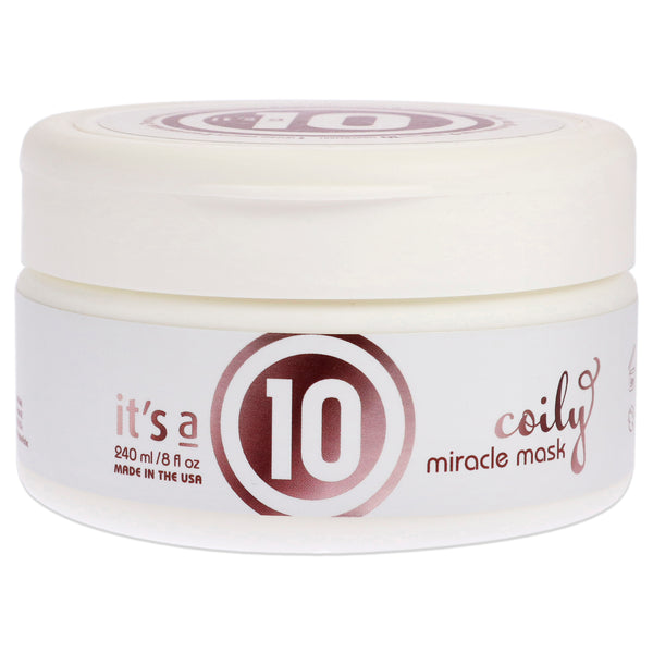 It's A 10 Coily Miracle Mask by Its A 10 for Unisex - 8 oz Masque