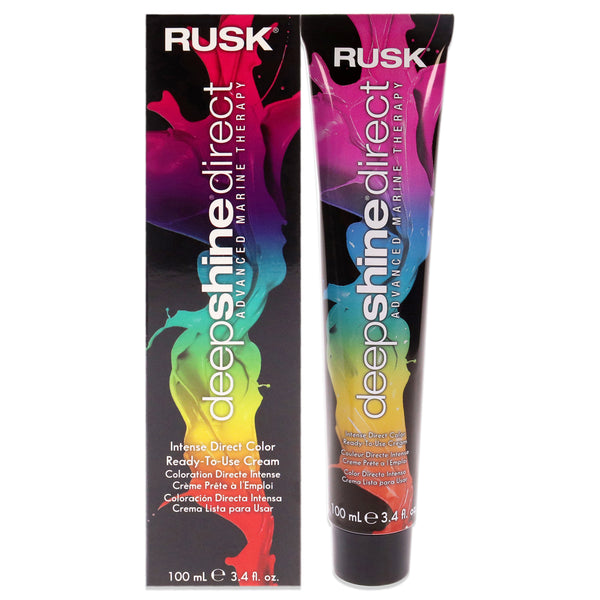 Rusk Deepshine Intense Direct Color - Red by Rusk for Unisex - 3.4 oz Hair Color