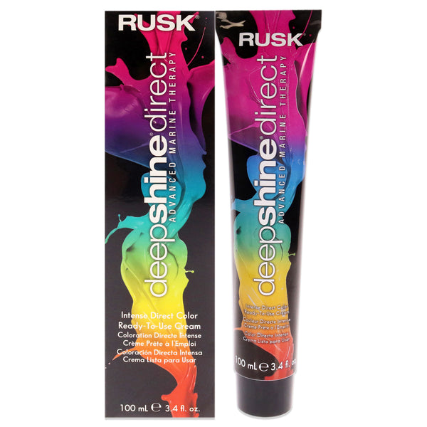 Rusk Deepshine Intense Direct Color - Green by Rusk for Unisex - 3.4 oz Hair Color