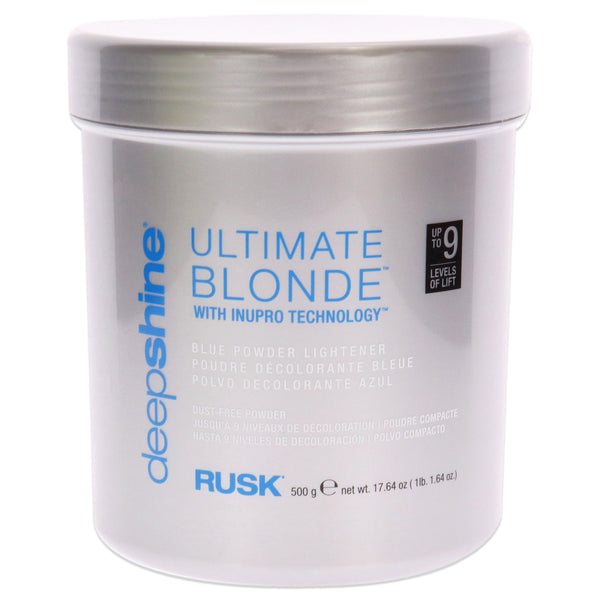 Rusk Deepshine Ultimate Blonde Blue Powder Lightener by Rusk for Unisex - 17.64 oz Lightener