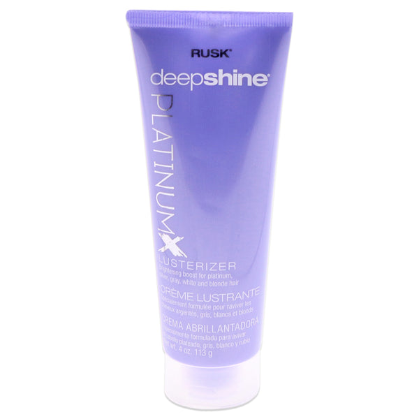 Barbasol Deepshine Platinum X Lusterizer by Rusk for Unisex - 4 oz Cream