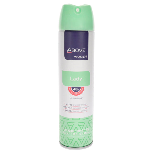 Above 48 Hours Antiperspirant Deodorant - Lady by Above for Women - 3.17 oz Deodorant Spray