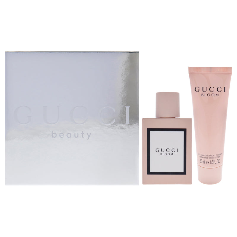 Gucci Bloom by Gucci for Women - 2 Pc Gift Set 1.6oz EDP Spray, 1.6oz Perfumed Body Lotion
