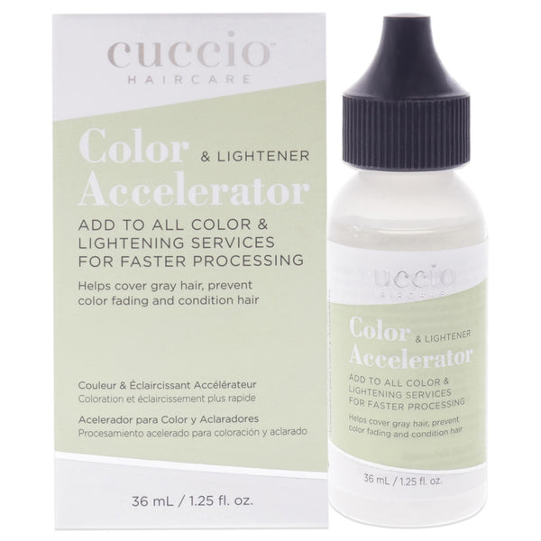 Cuccio Haircare Color and Lightener Accelerator by Cuccio Haircare for Unisex - 1.25 oz Lightener