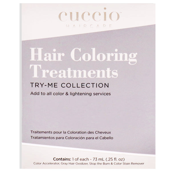 Cuccio Haircare Hair Coloring Treatment by Cuccio Haircare for Unisex - 0.25 oz Treatment