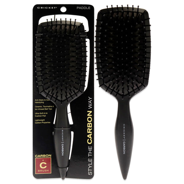 Cricket Carbon Paddle Brush by Cricket for Unisex - 1 Pc Hair Brush