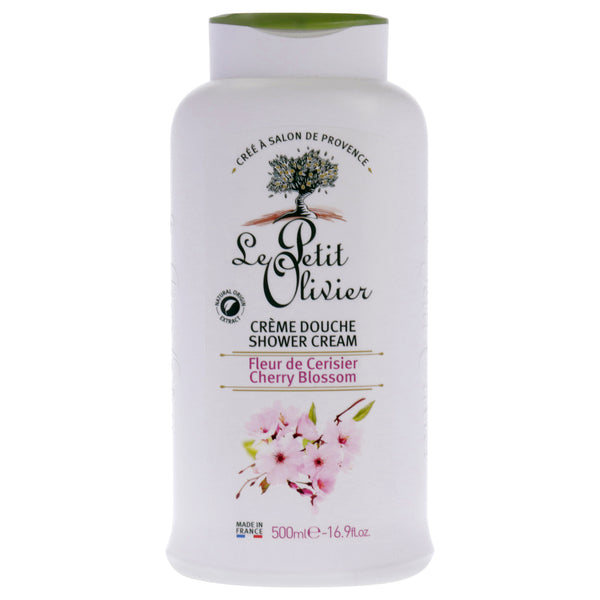 Le Petit Olivier Shower Cream - Cherry Blossom by Le Petit Olivier for Women - 16.9 oz Shower Cream