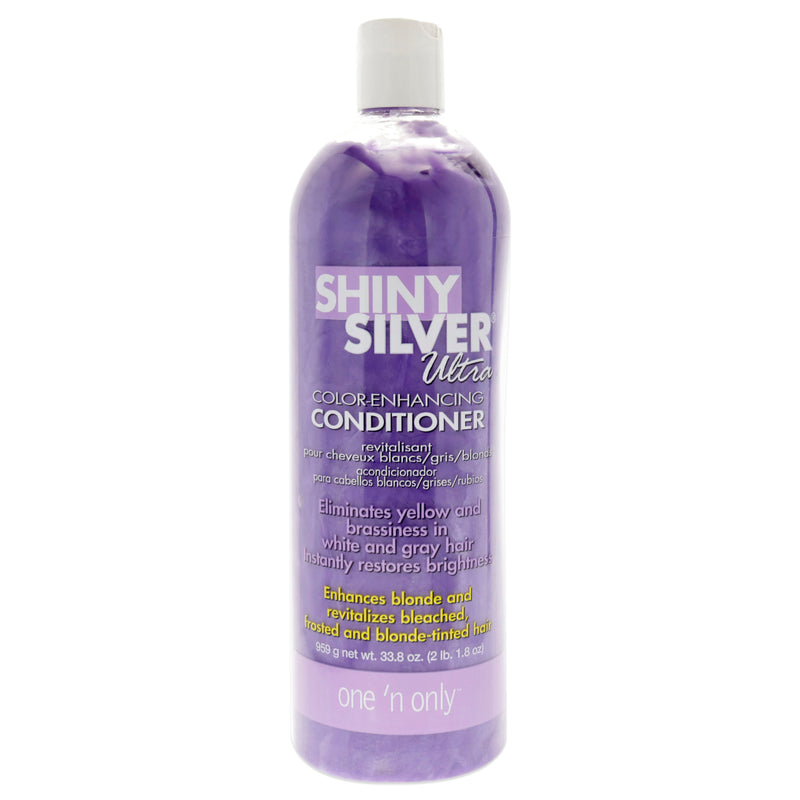 One n Only Shiny Silver Ultra Color Enhancing Conditioner by One n Only for Unisex - 33.8 oz Conditioner