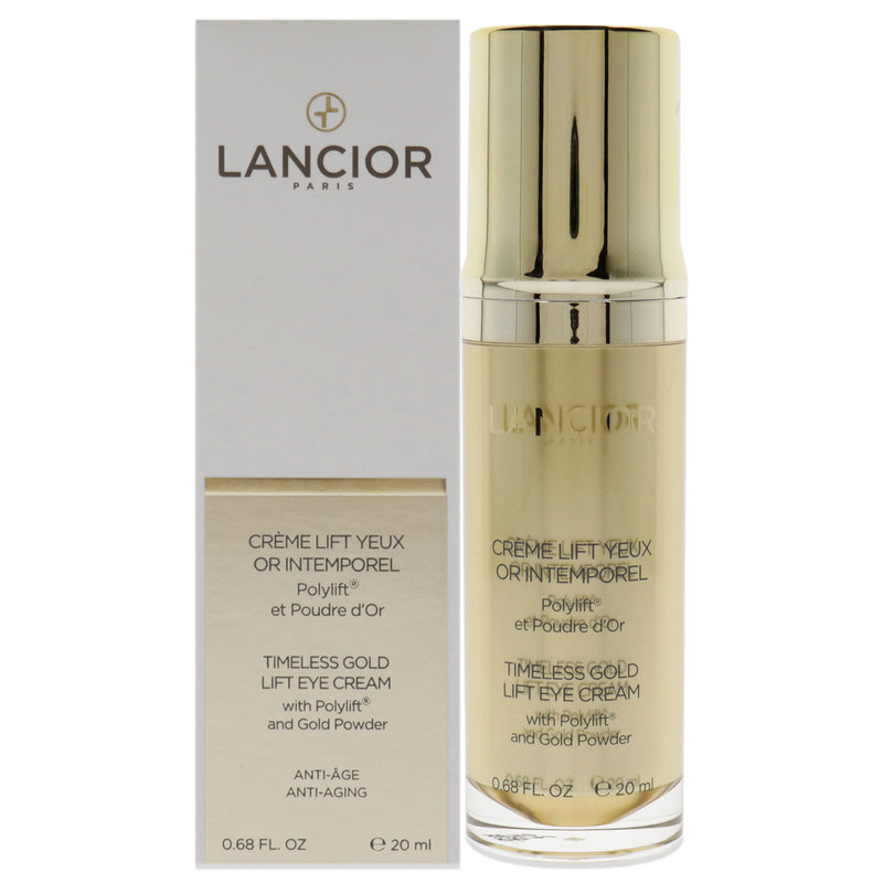 Lancior Timeless Gold Lift Eye Cream by Lancior for Unisex - 0.68 oz Cream