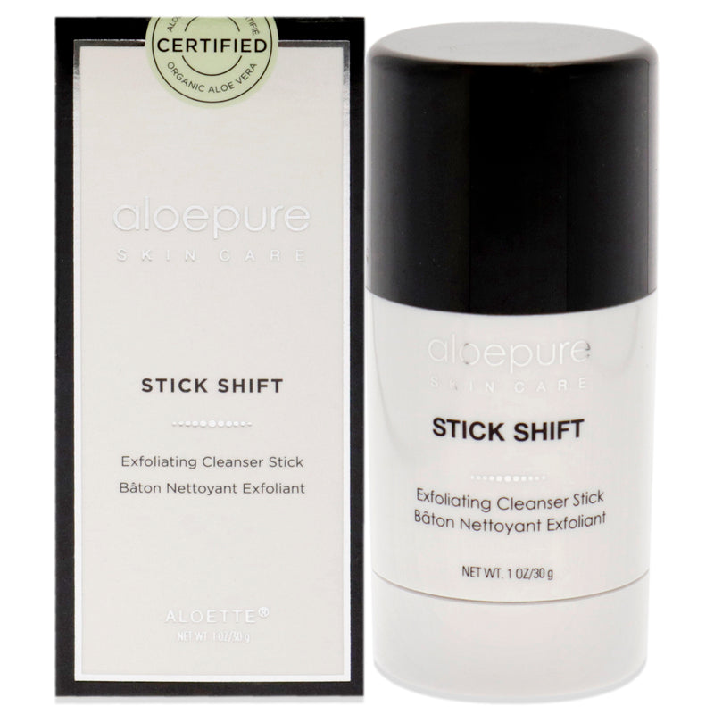 Aloette Stick Shift Exfoliating Cleanser Stick by Aloette for Unisex - 1 oz Cleanser