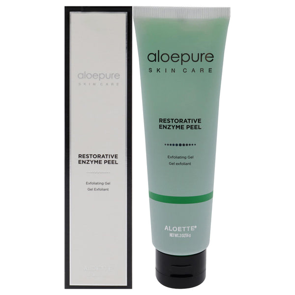 Aloette Aloepure Restorative Enzyme Peel Exfoliating Gel by Aloette for Unisex - 2 oz Gel