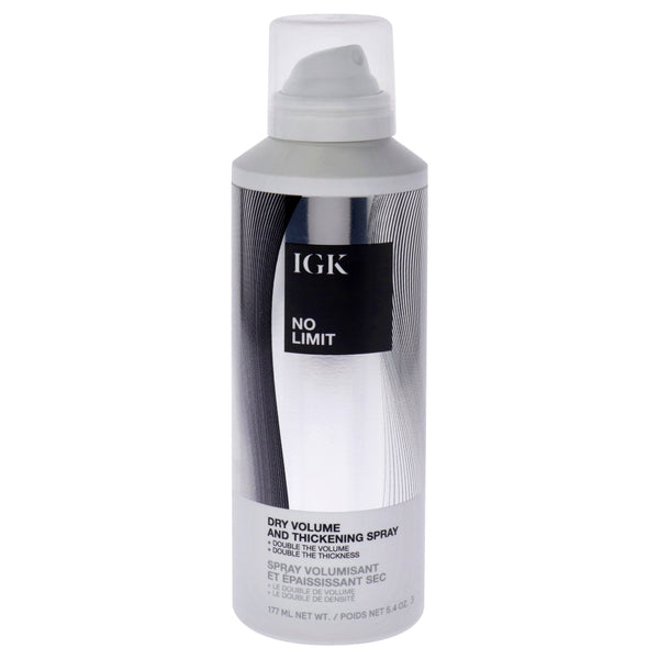 IGK No Limit Dry Volume and Thickening Spray by IGK for Unisex - 5.4 oz Hair Spray