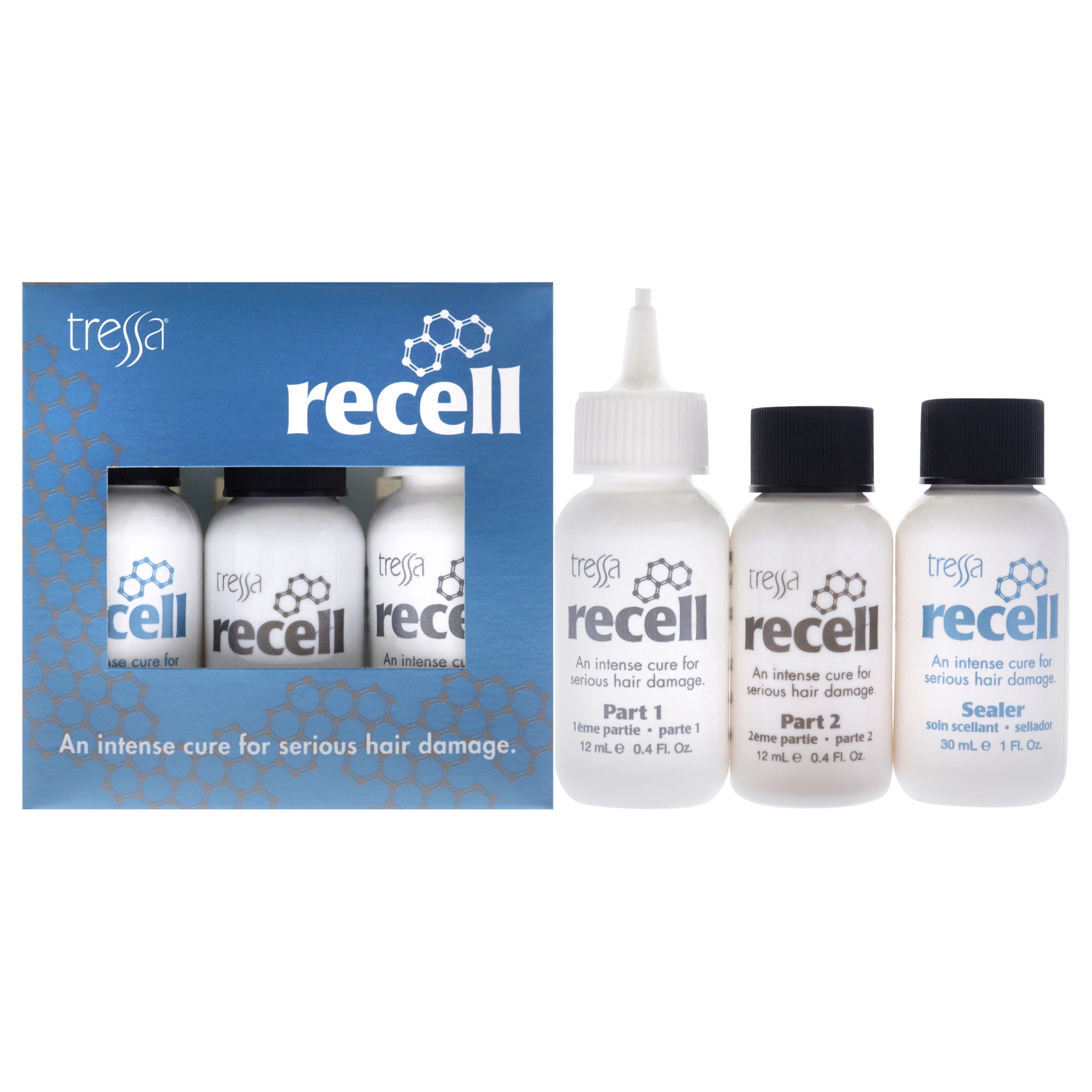 Tressa Recell - Intense Reconstructor Hair Treatment Kit by Tressa for ...