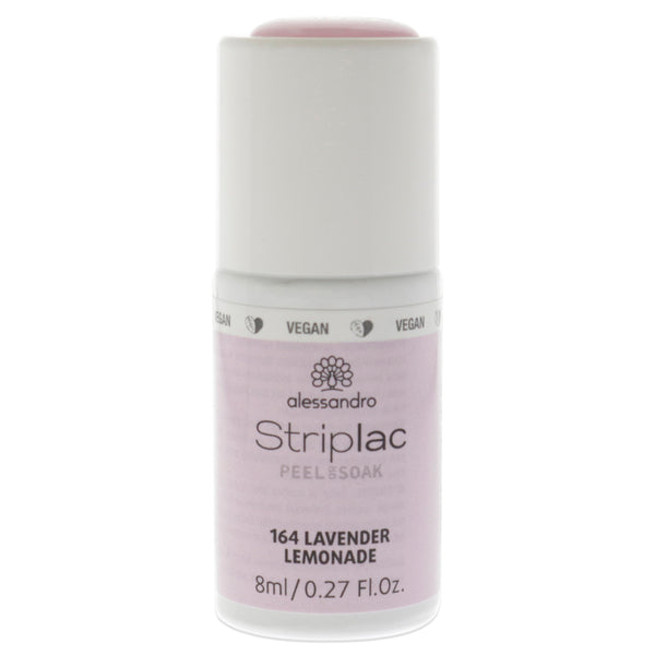 Alessandro Striplac Peel or Soak - 164 Lavender Lemonade by Alessandro for Women - 0.27 oz Nail Polish