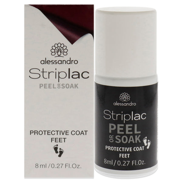 Alessandro Striplac Peel or Soak - Protective Coat Feet by Alessandro for Women 0.27 oz Nail Polish