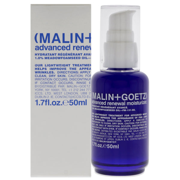 MALIN+GOETZ Advanced Renewal Moisturizer by Malin + Goetz for Unisex - 1.7 oz Moisturizer