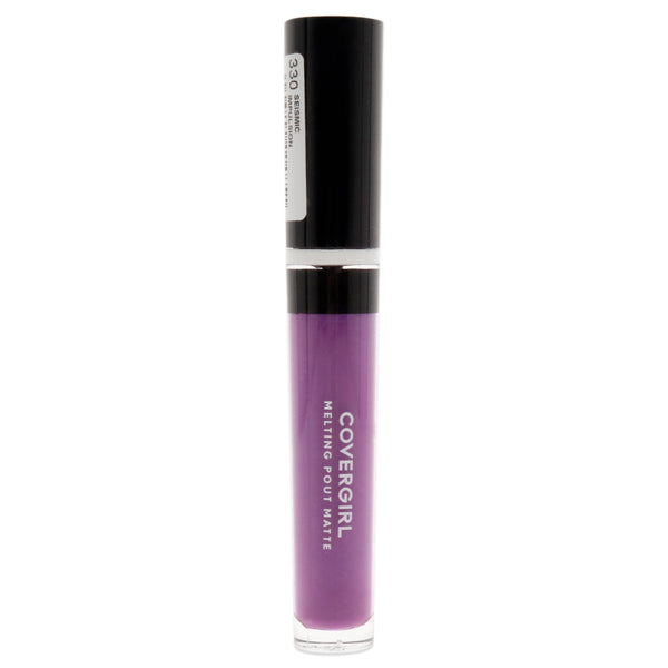 Covergirl Melting Pout Matte Liquid Lipstick - 330 Seismic by CoverGirl for Women - 0.11 oz Lipstick