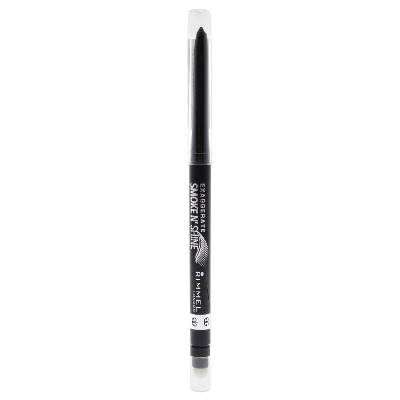 Rimmel London Exaggerate Smoke N Shine Gel Eyeliner- 001 Little Black Smokey by Rimmel London for Women - 0.009 oz Eyeliner