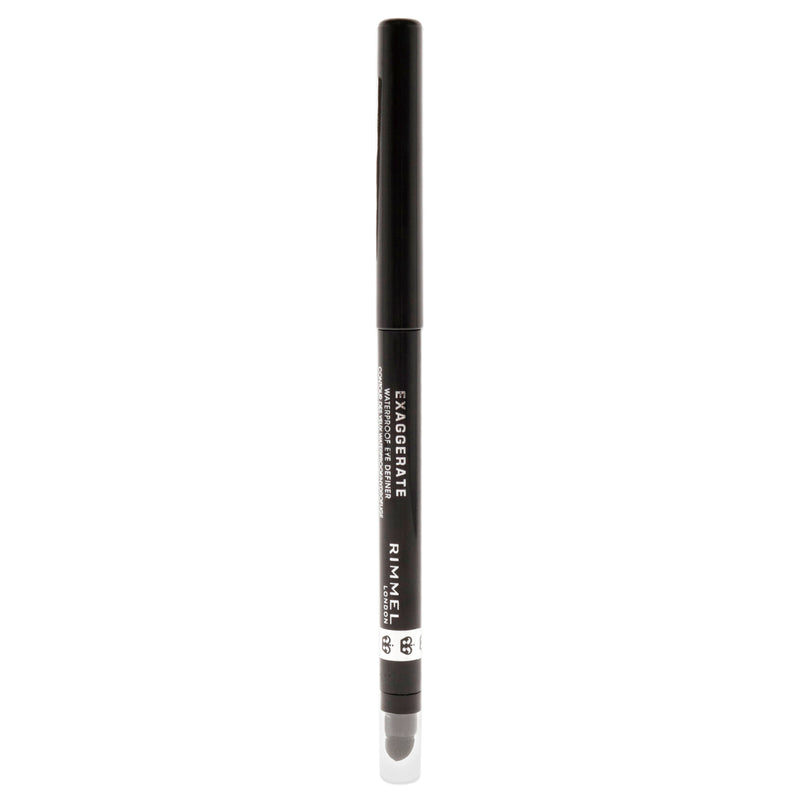 Rimmel London Exaggerate Eye Definer Waterproof - 262 Blackest Black by Rimmel London for Women - 0.009 oz Eyeliner