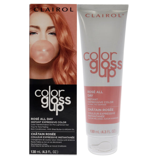 Clairol Color Gloss Up - Rose All Day by Clairol for Unisex - 4.3 oz Hair Color