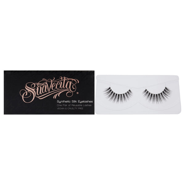 Suavecito Synthetic Silk Lashes - Tres Leches by Suavecito for Women - 1 Pair Eyelashes