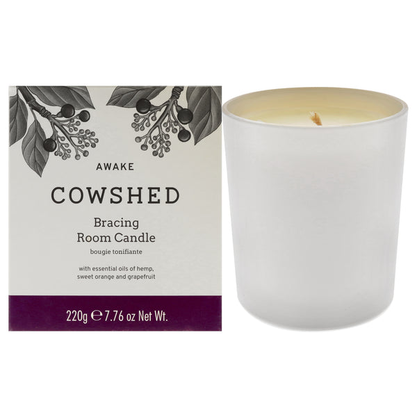 Cowshed Awake Bracing Room Candle by Cowshed for Unisex - 7.76 oz Candle