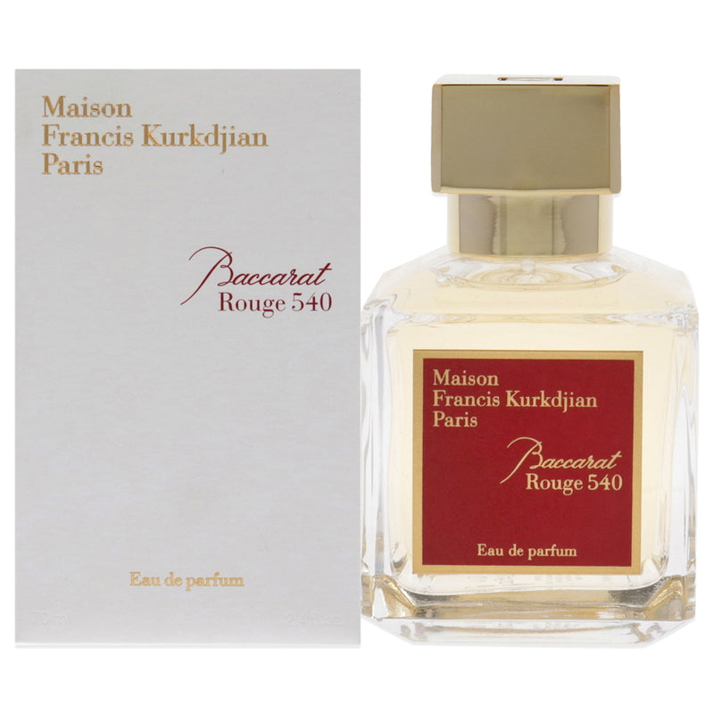 Maison Francis Kurkdjian Baccarat Rouge 540 by Maison Francis Kurkdjian for Unisex - 2.4 oz EDP Spray