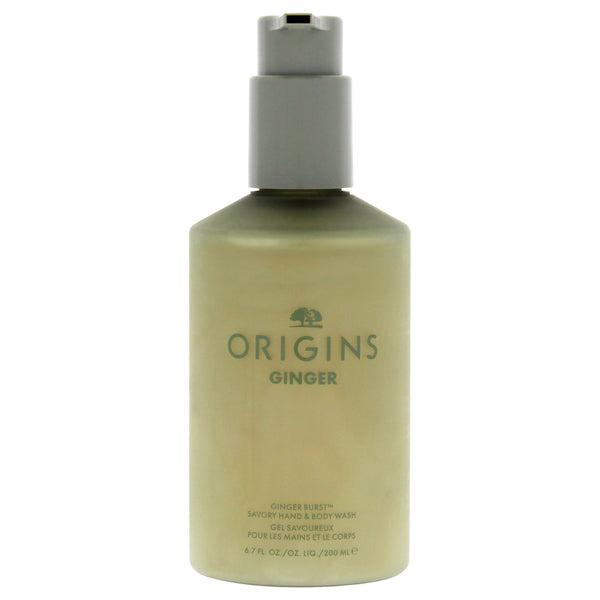 Origins Ginger Burst Savory Hand and Body Wash by Origins for Unisex - 6.7 oz Body Wash