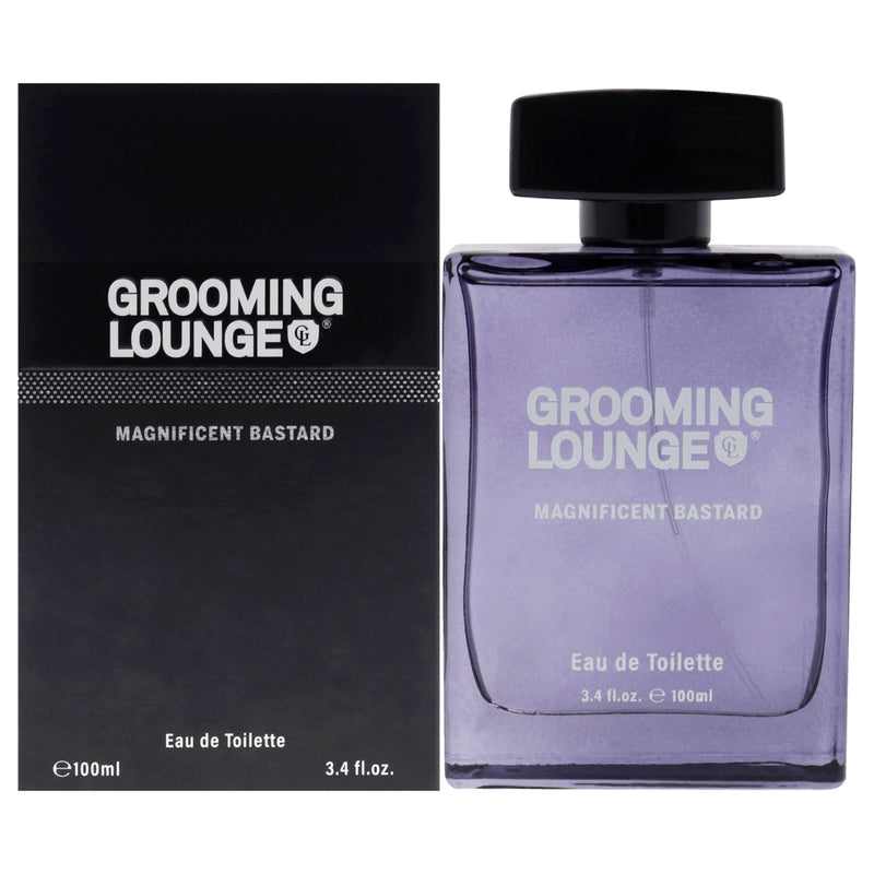 Grooming Lounge Magnificent Bastard by Grooming Lounge for Men - 3.4 oz EDT Spray