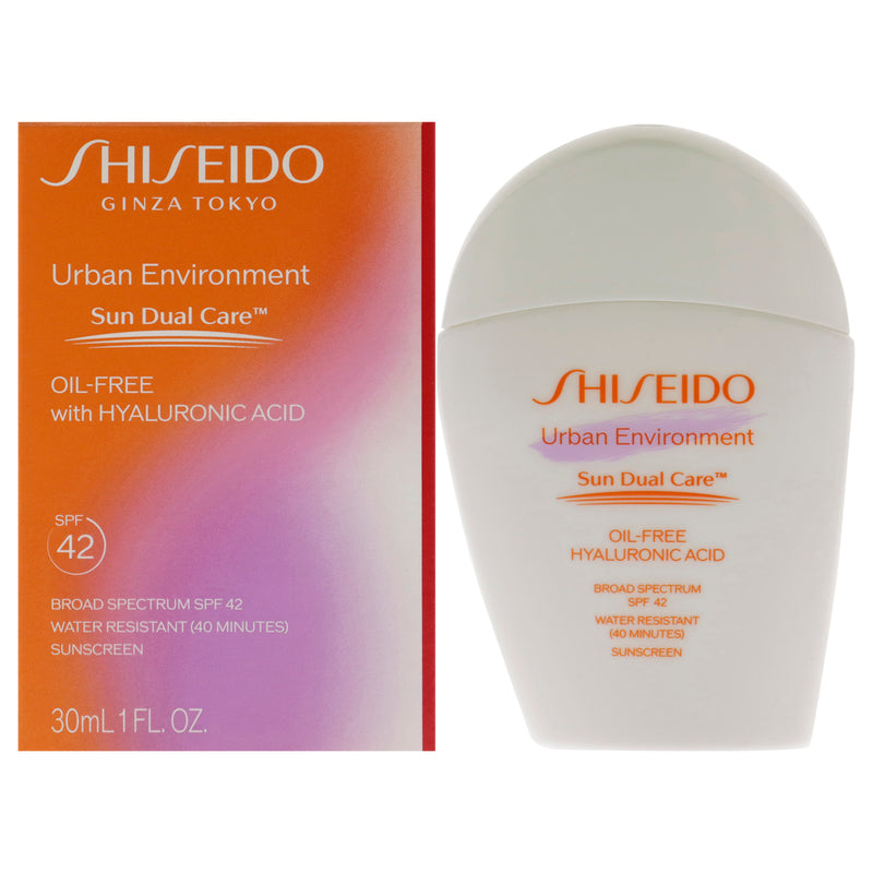 Shiseido Suncare Urban Environment Oil-Free Lotion SPF 42 by Shiseido for Women - 1.01 oz Sunscreen