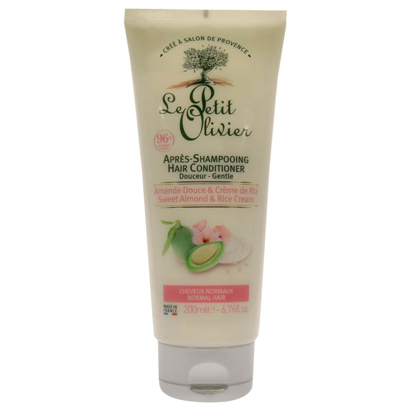 Le Petit Olivier Softening Conditioner - Sweet Almond and Rice by Le Petit Olivier for Women - 6.76 Conditioner