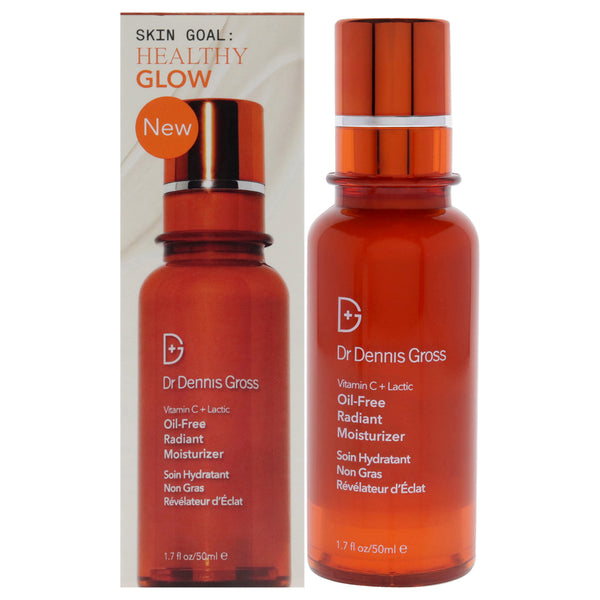 Dr Dennis Gross Vitamin C Plus Lactic Oil-Free Radiant Moisturizer by Dr. Dennis Gross for Women - 1.7 oz Moisturizer