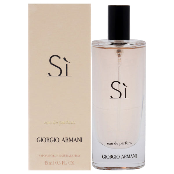 Giorgio Armani Si by Giorgio Armani for Women - 0.5 oz EDP Spray