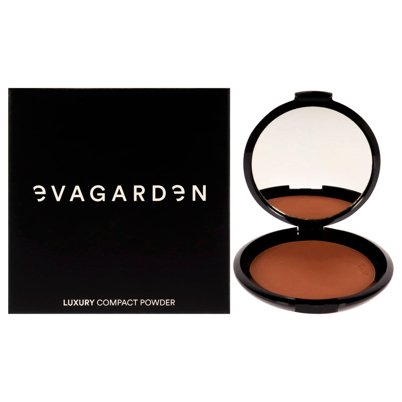 Evagarden Luxury Compact Powder - 894 Raw Sienna Dark by Evagarden for Women - 0.35 oz Powder
