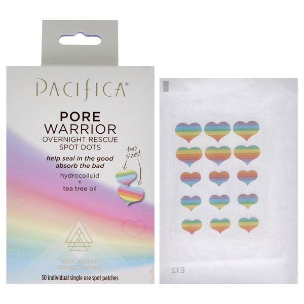 Pacifica Pore Warrior Overnight Rescue Spot Dots by Pacifica for Women - 30 Pc Dots