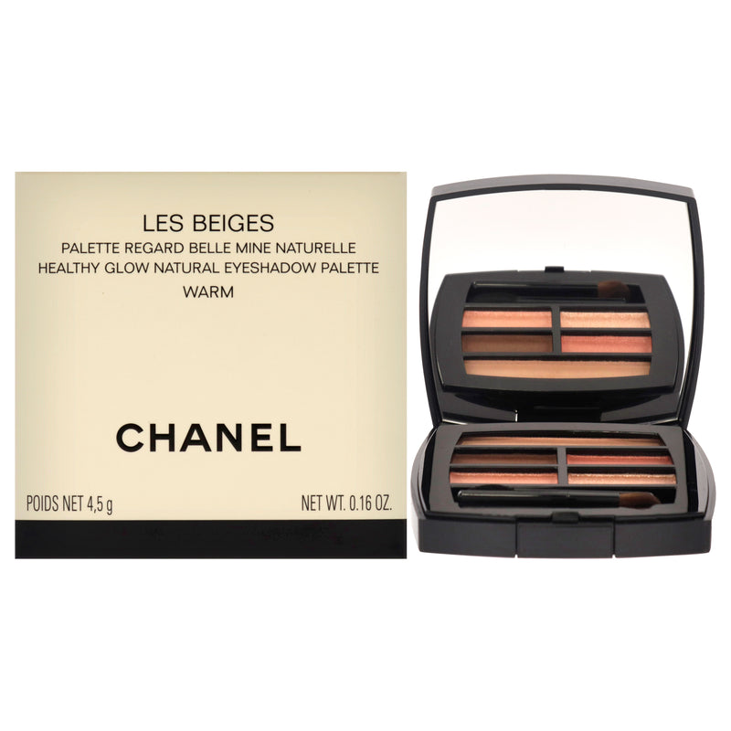 Chanel Les Beiges Healthy Glow Natural Eyeshadow Palette - Warm by Chanel for Women - 0.16 oz Eye Shadow