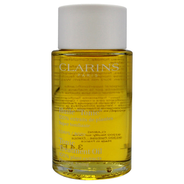 Clarins Body Treatment Oil Tonic by Clarins for Unisex - 3.4 oz Treatment (Unboxed)