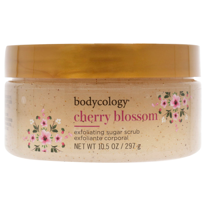 Bodycology Exfoliating Sugar Scrub - Cherry Blossom by Bodycology for Women - 10.5 oz Scrub