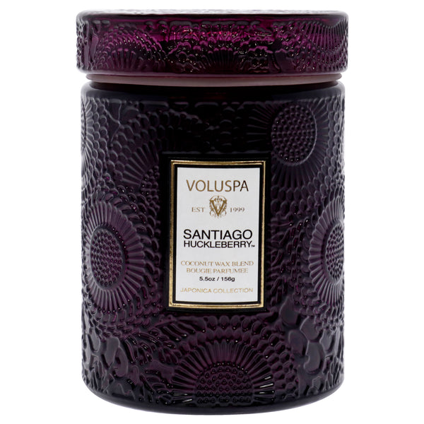 Voluspa Santiago Huckleberry - Small by Voluspa for Unisex - 5.5 oz Candle