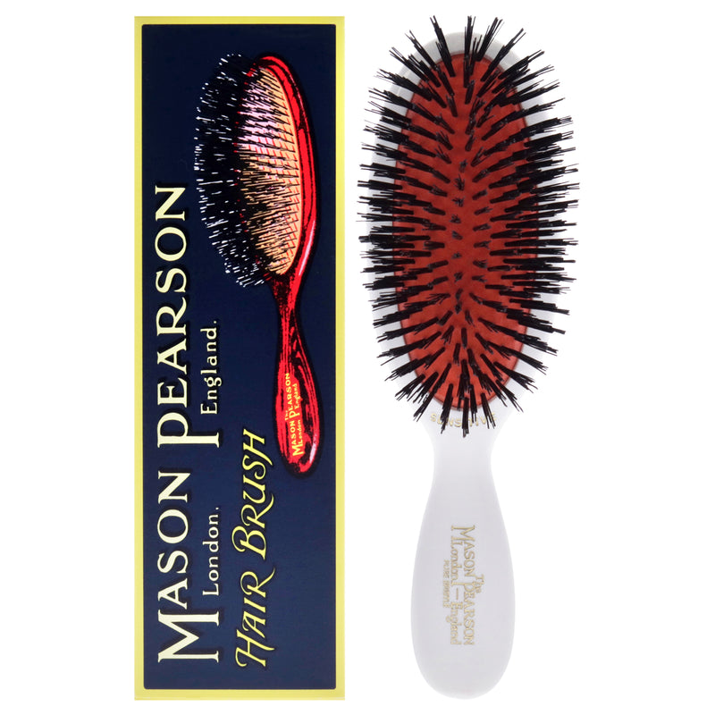 Mason Pearson Pocket Sensitive Pure Bristle Brush - SB4 Ivory White by Mason Pearson for Unisex - 1 Pc Hair Brush