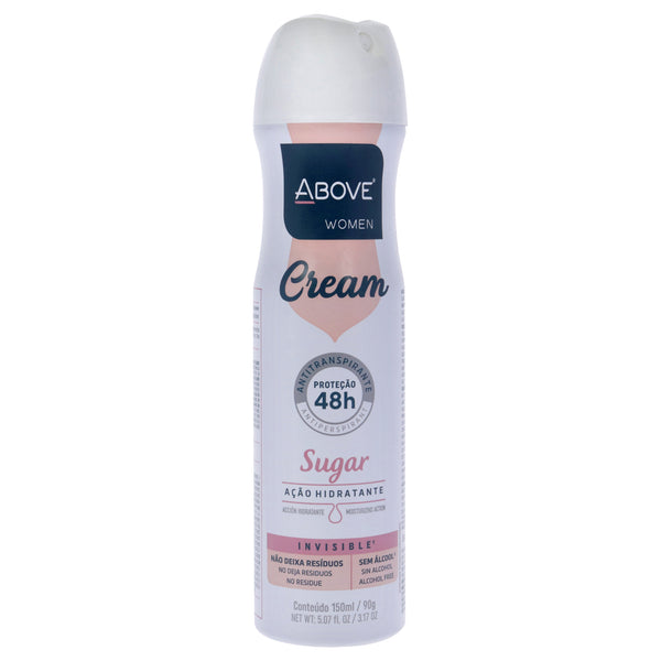 Above 48 Hours Cream Antiperspirant Deodorant - Sugar by Above for Women - 3.17 oz Deodorant Spray