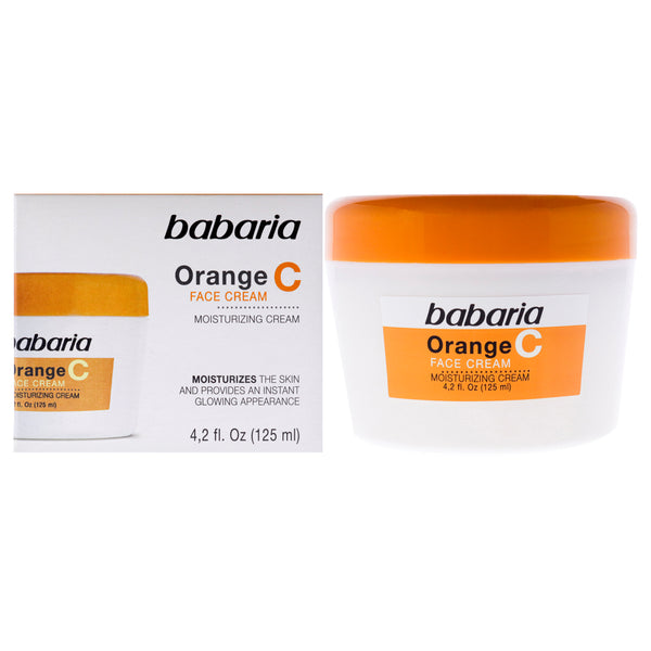 Babaria Orange C Face Cream by Babaria for Unisex - 4.2 oz Cream