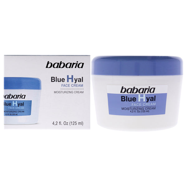 Babaria Blue Hyal Face Cream by Babaria for Unisex - 4.2 oz Cream