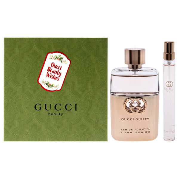 Gucci Gucci Guilty by Gucci for Women - 2 Pc Gift Set 1.6oz EDT Spray, 0.33oz EDT Spray