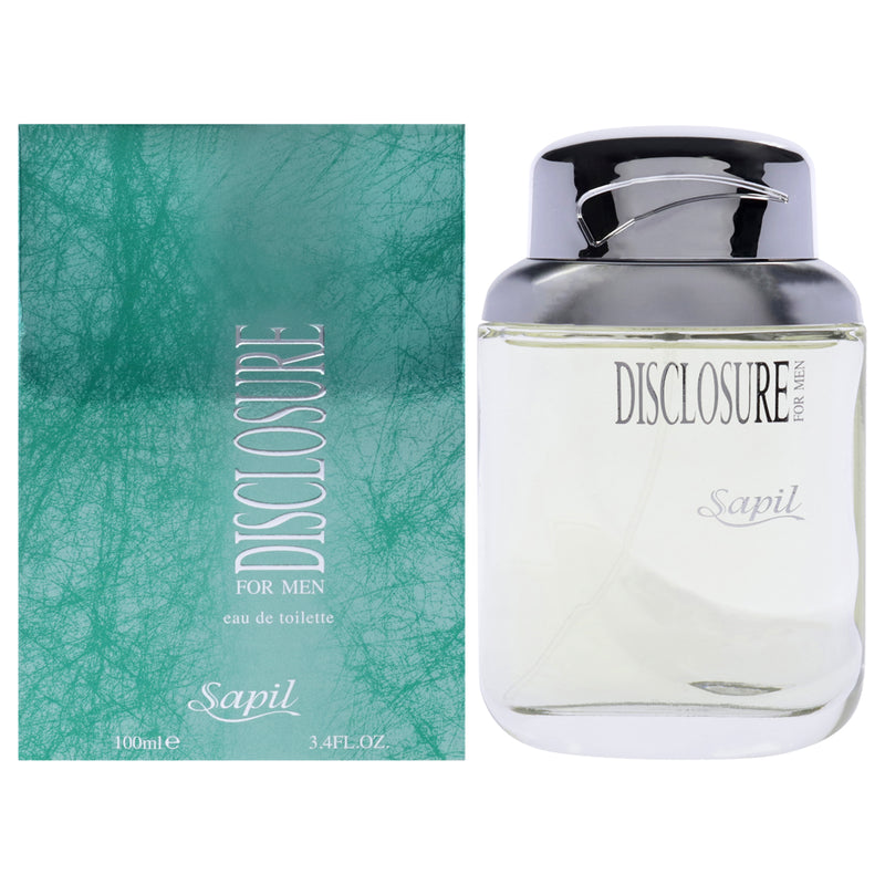 Sapil Disclosure by Sapil for Men - 3.4 oz EDT Spray