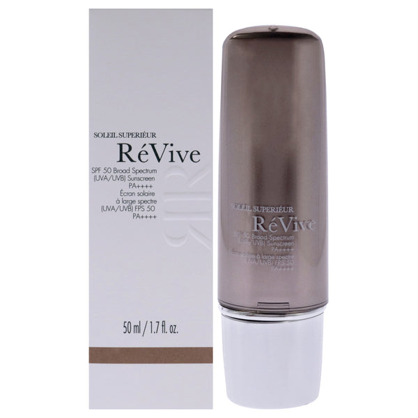 ReVive Soleil Superieur Broad Spectrum SPF 50 PA Plus by Revive for Unisex - 1.7 oz Sunscreen