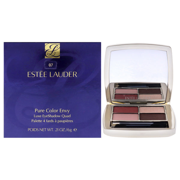 Estee Lauder Pure Color Envy Luxe Eyeshadow Quad - 07 Boho Rose by Estee Lauder for Women - 0.21 oz Eye Shadow