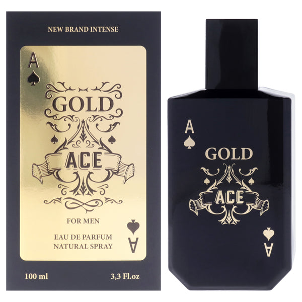 New Brand Intense Gold Ace by New Brand for Men - 3.3 oz EDP Spray