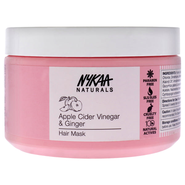 Nykaa Naturals Hair Mask - Apple Cider Vinegar and Ginger by Nykaa Naturals for Women - 6.76 oz Masque